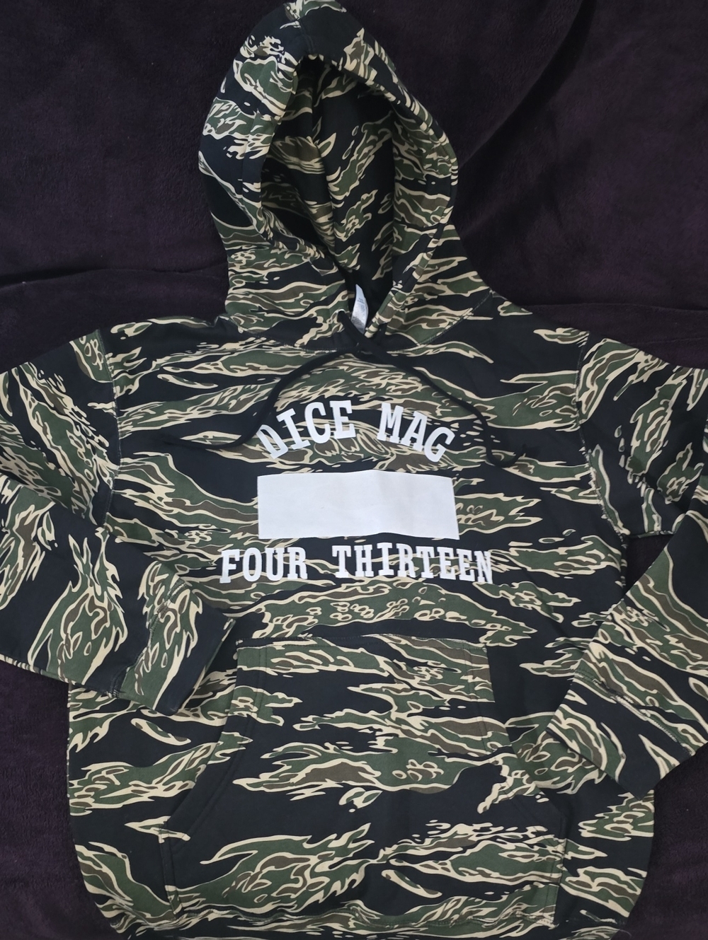 Dice Mag Four Thirteen Camo Hoodie